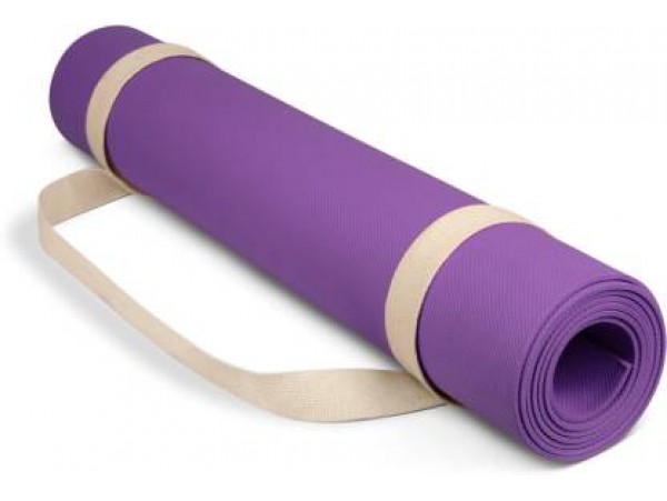 Premium Yoga Anti Slip Mat Purple 8 mm Yoga Mat